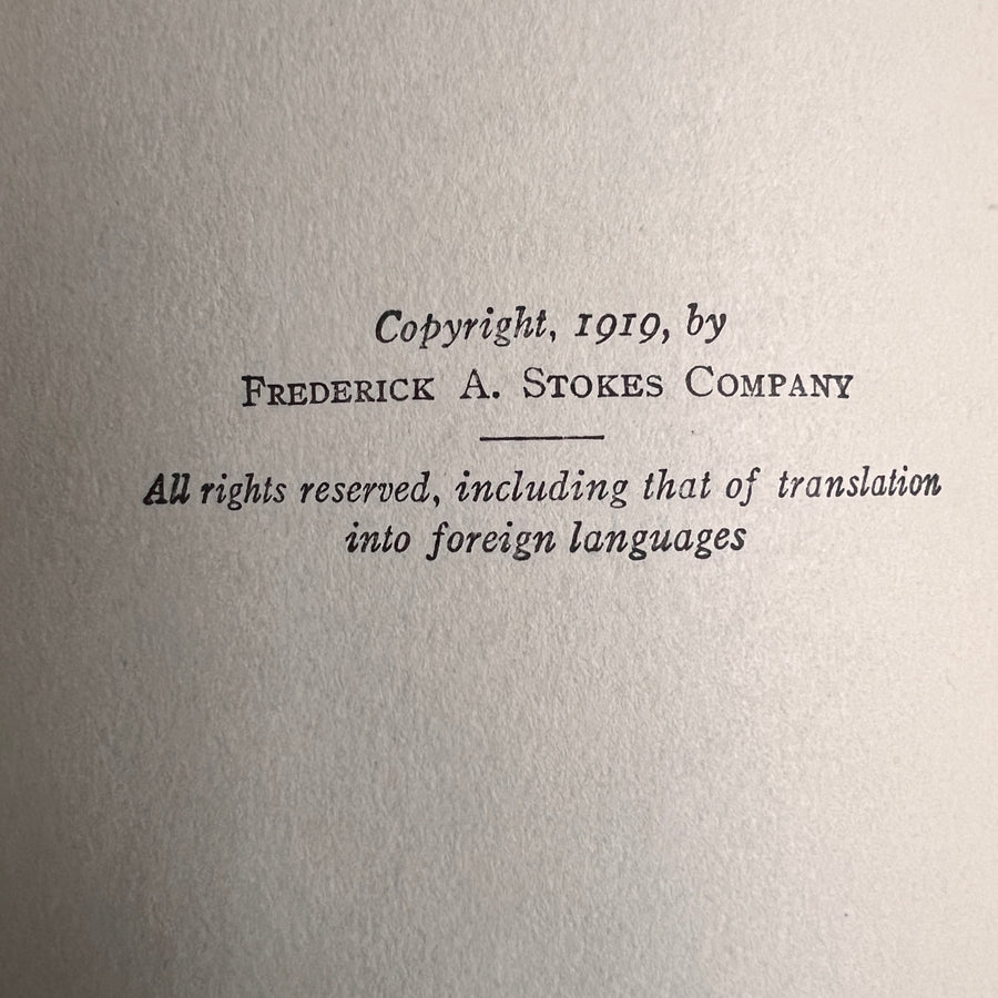 1919 - Rainbow Valley, First Edition