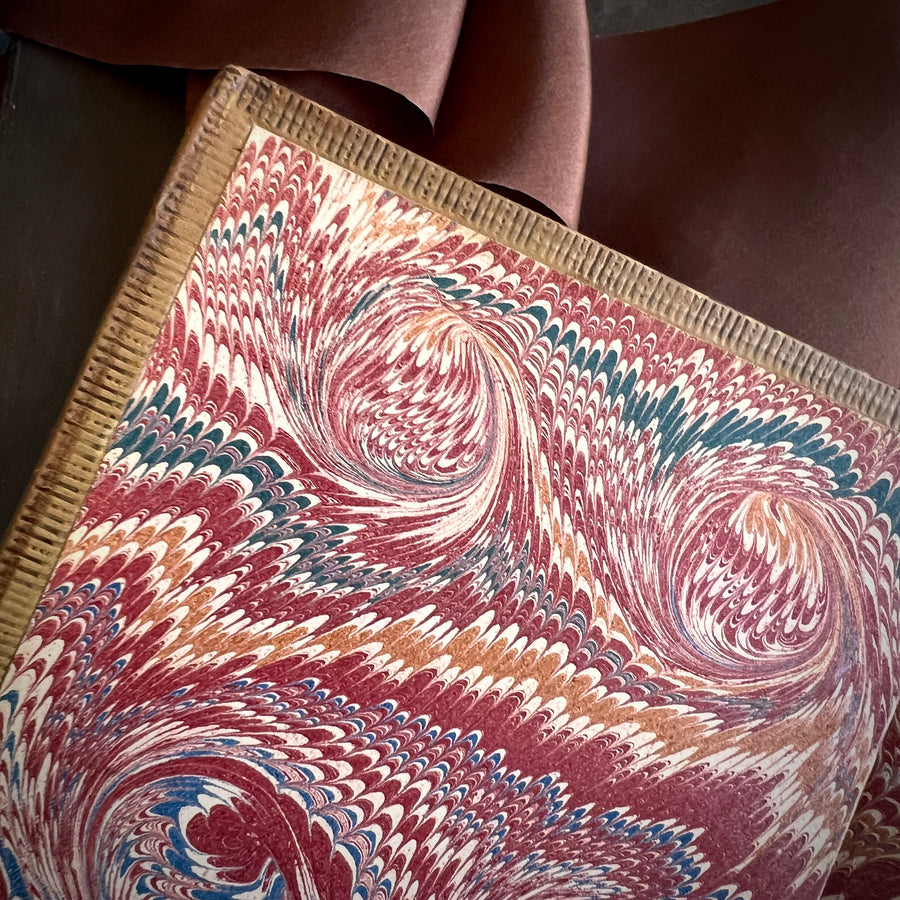 Danish Fairy Legends and Tales by Hans Christian Andersen (1861) | Illustrated | Fine Binding | Marbled Edges | Rare