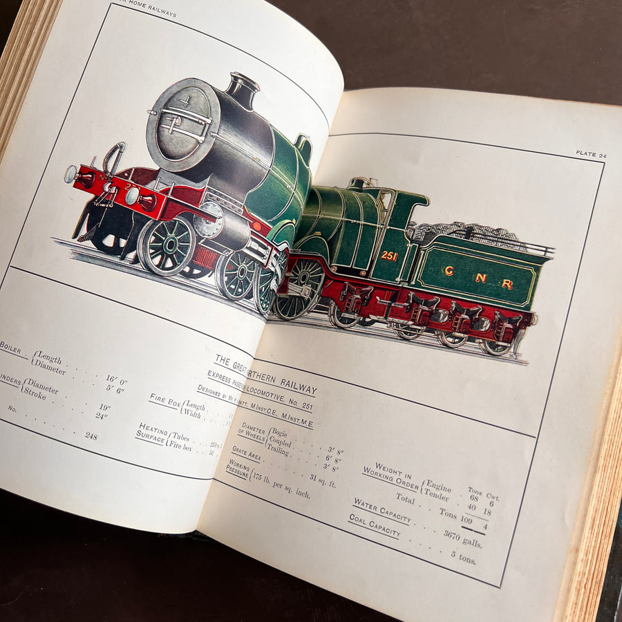 Our Home Railways: How They Began and How They Are Worked – 1910 First Edition, Illustrated by W.J. Stokoe (2 Volumes