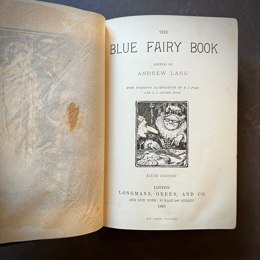 1893 - Andrew Lang’s - The Blue Fairy Book