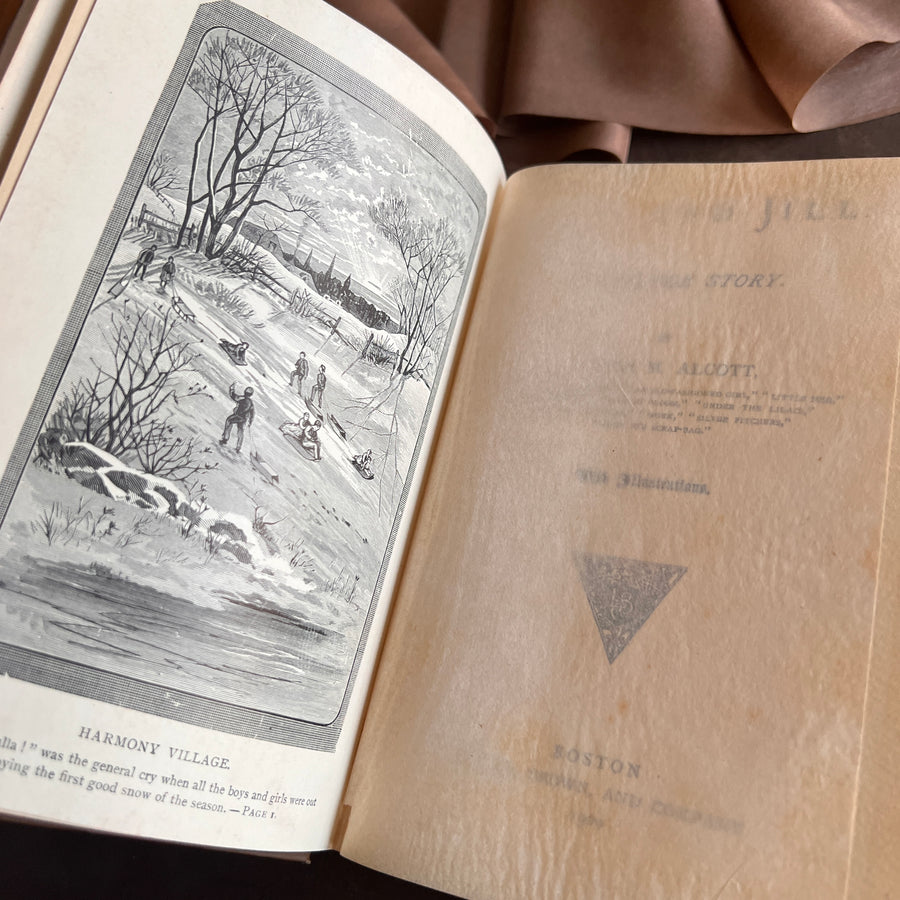 Louisa M. Alcott Novels in Brown— Each Sold Individually