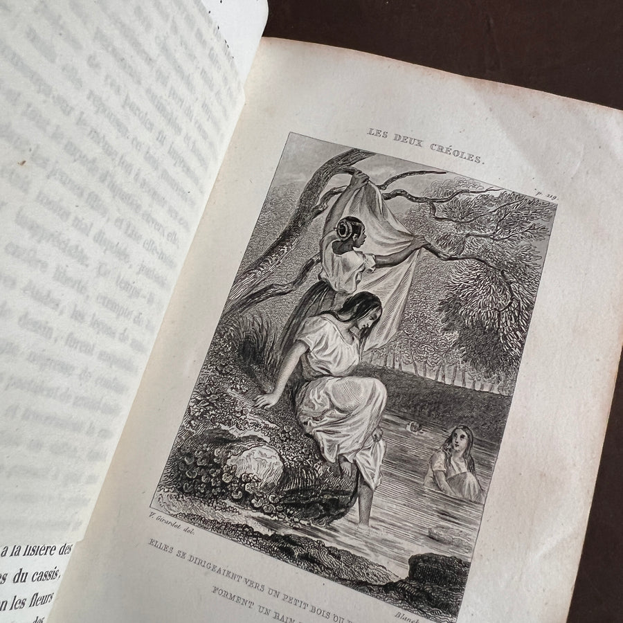 Les Deux Créoles by Mme L. Saunders | 1852 | Illustrated