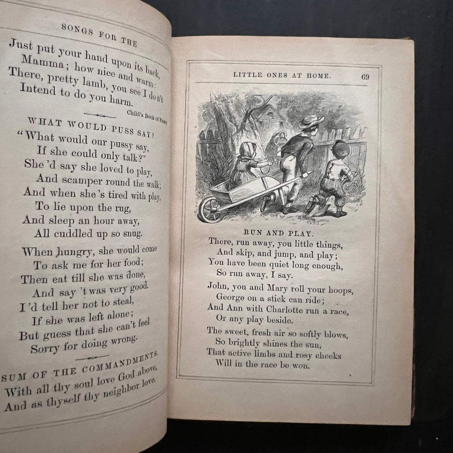 1852 - Songs For The Little Ones At Home, First Edition