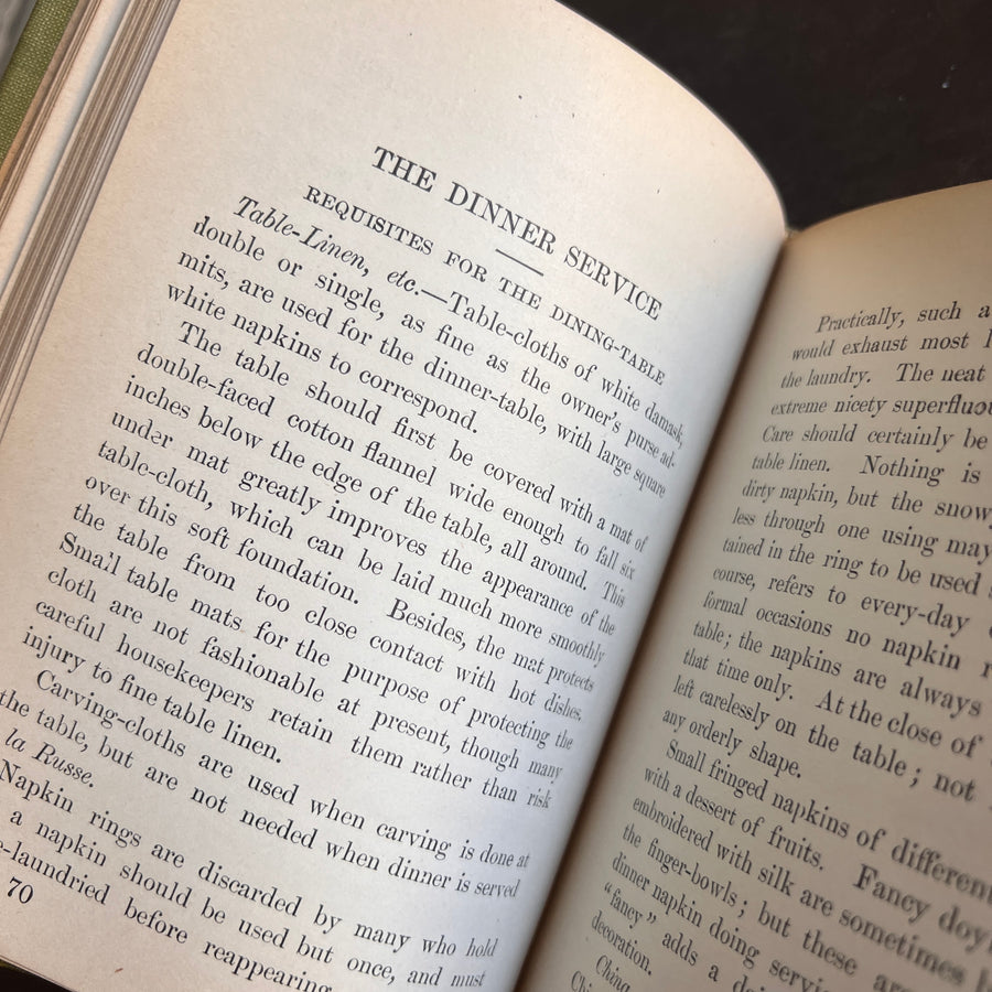 Etiquette: An Answer to the Riddle— When? Where? How? (1900)