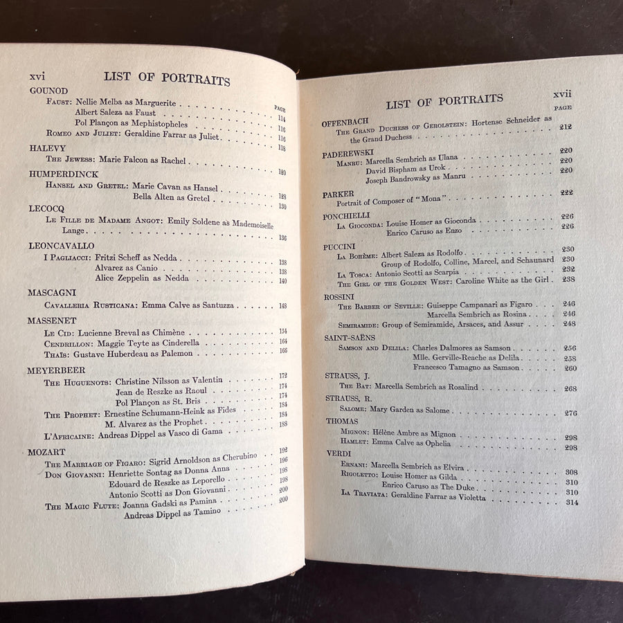 1914 - The Standard Operas; Their Plots and Their Music