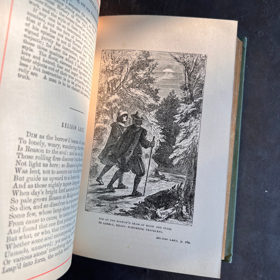 The Poetical Works of Dryden (c.1880s) | Illustrated