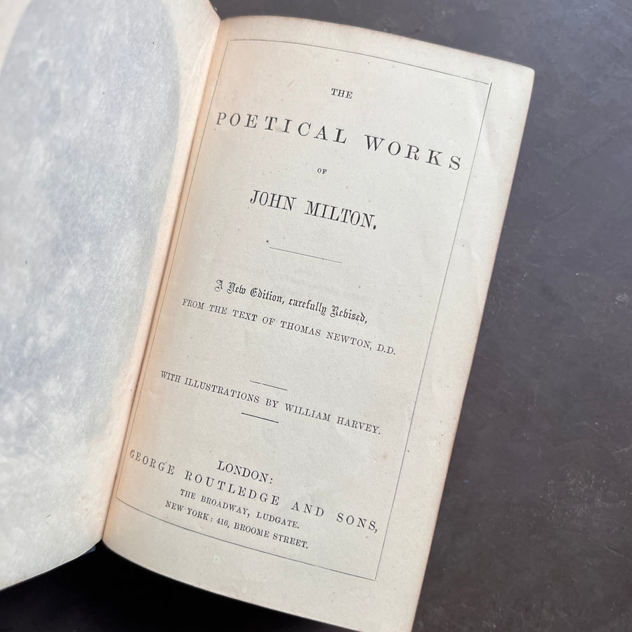 c.1850s- The Poetical Works of John Milton
