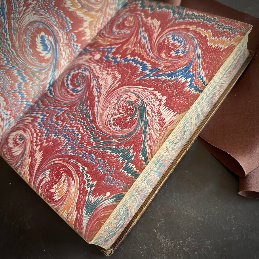 Danish Fairy Legends and Tales by Hans Christian Andersen (1861) | Illustrated | Fine Binding | Marbled Edges | Rare