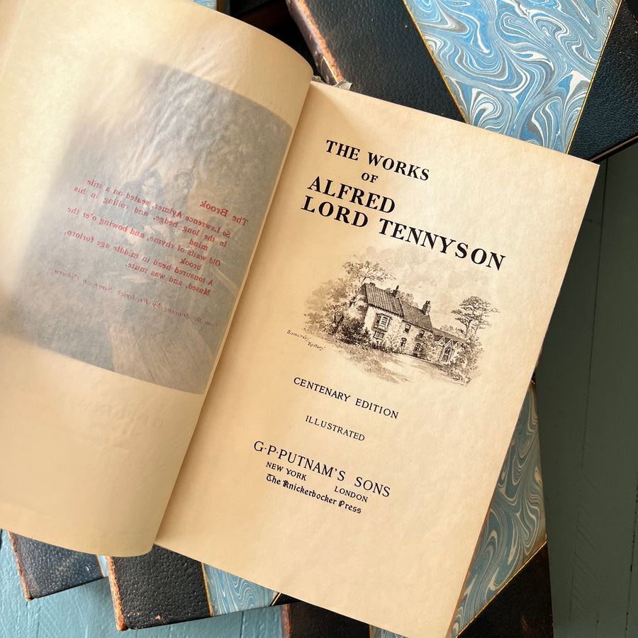 1909 - The Works of Alfred Lord Tennyson, The Centenary Edition, Limited Edition