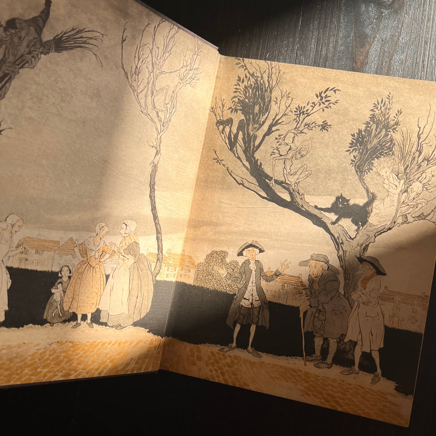 The Legend of Sleepy Hollow by Washington Irving | Illustrated by Arthur Rackham | 1928 First Edition