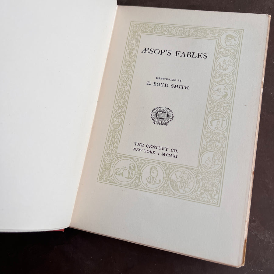 Aesop’s Fables | Illustrated by E. Boyd Smith (1911)