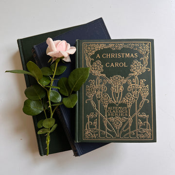Antique Holiday Book Decor Bundle