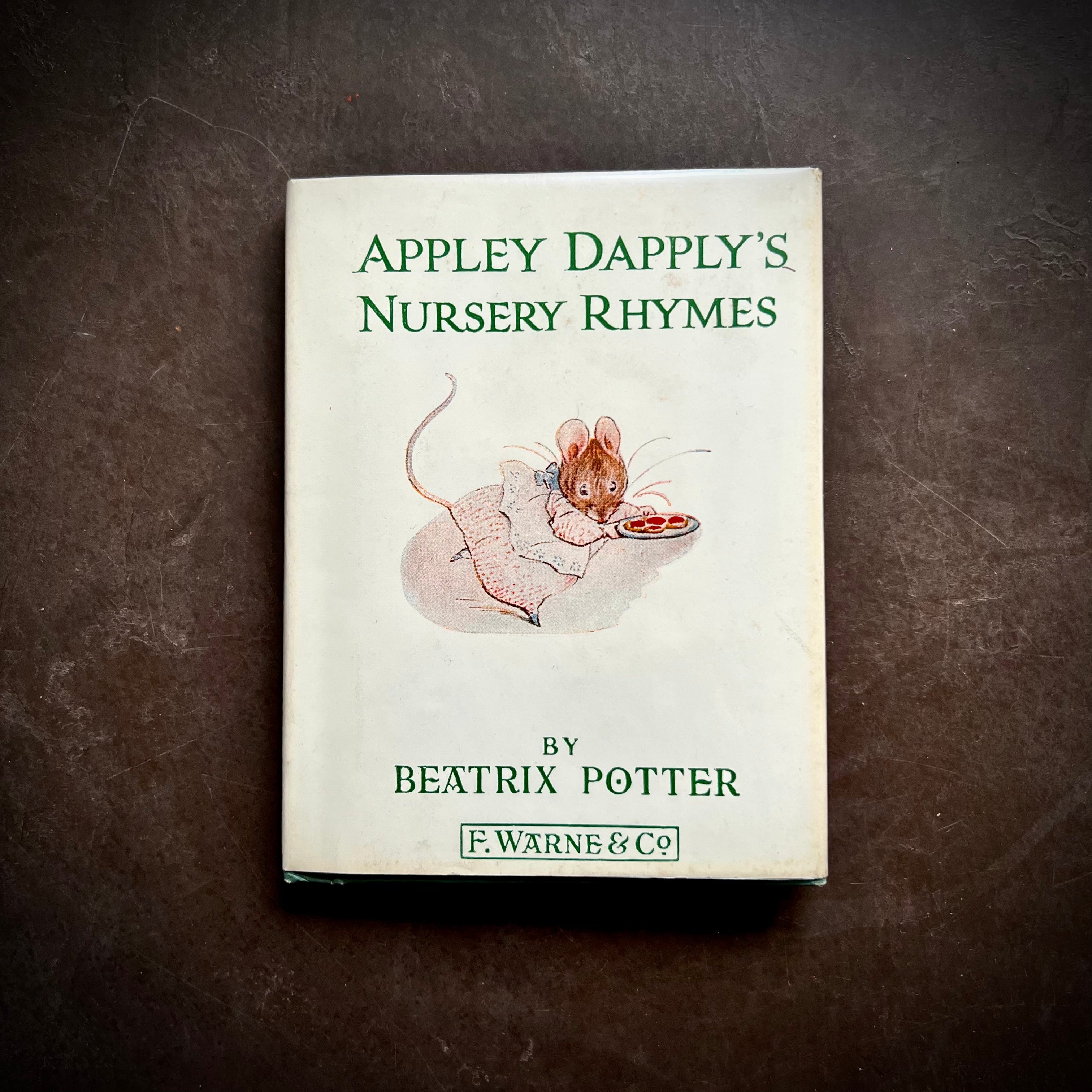 Vintage Children's Book Ephemera: Nursery Rhymes and Songs: Over