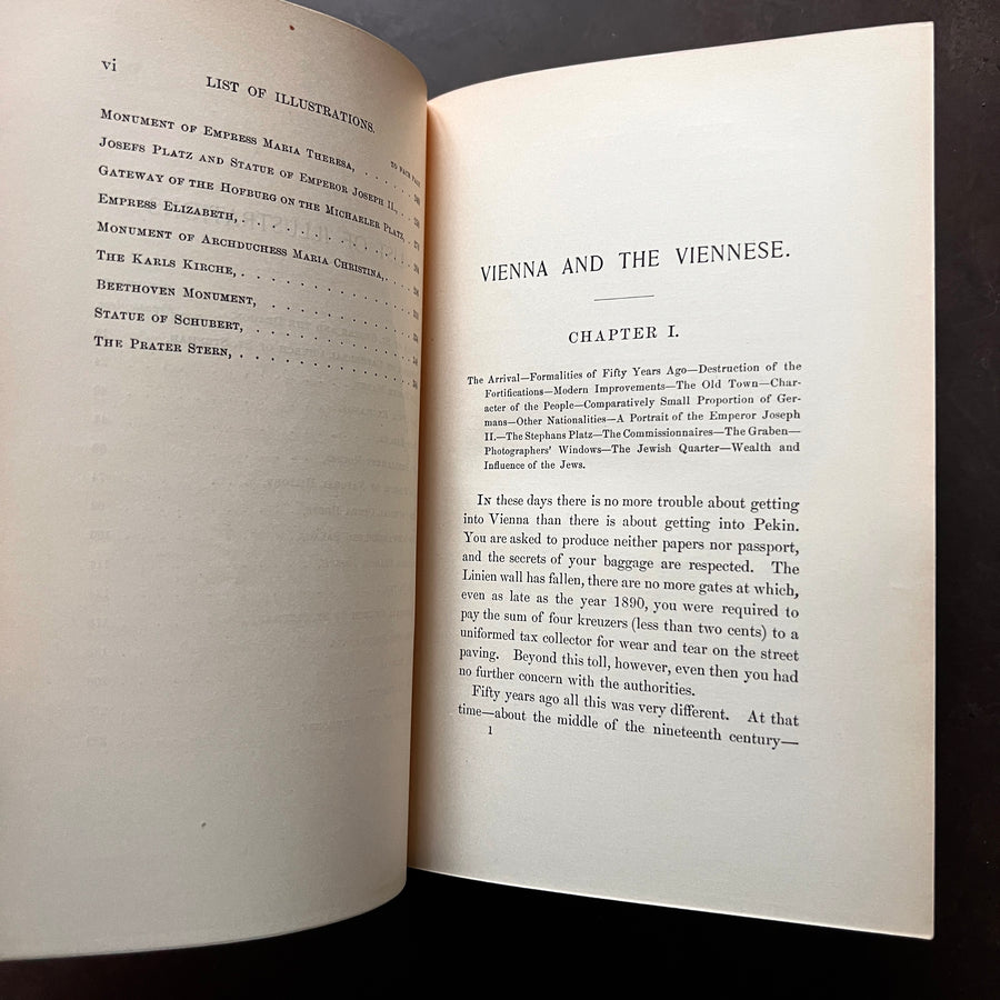 1902 - Vienna and the Viennese, First Edition