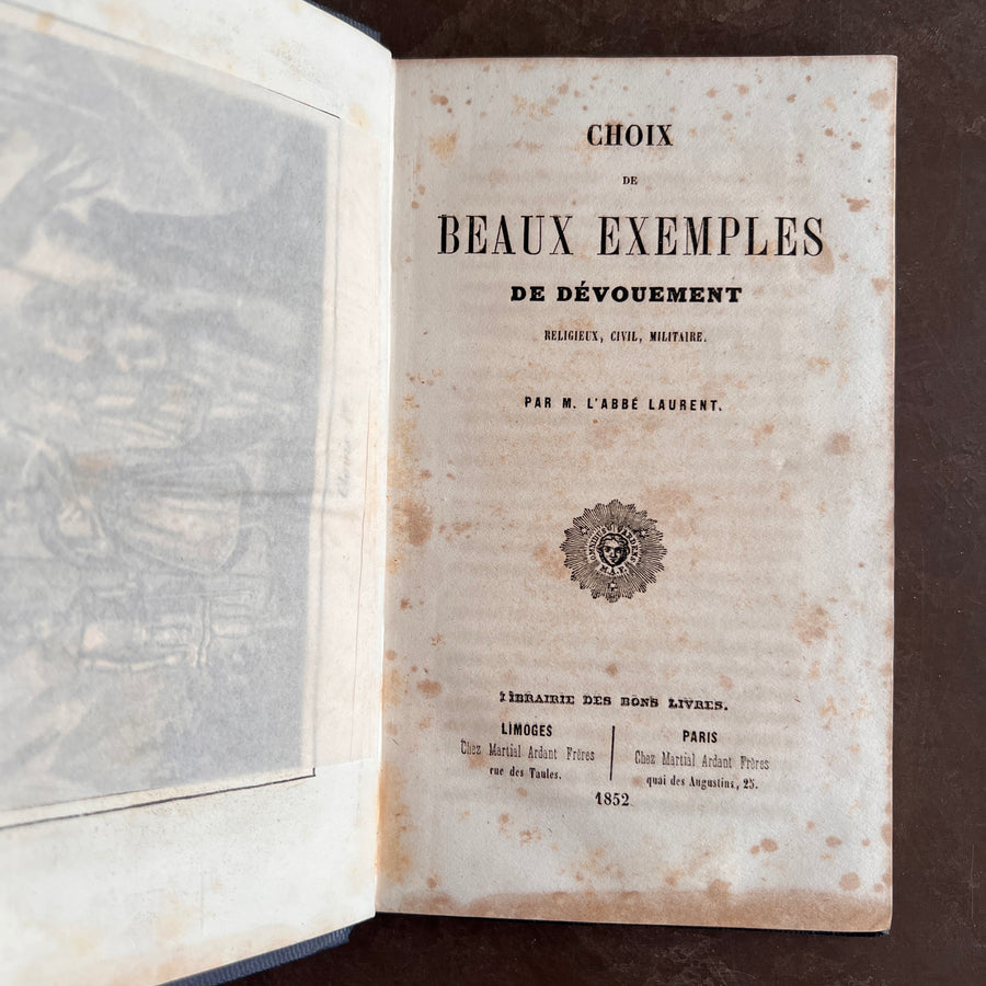 Choix de Beaux Exemples de Dévouement by Abbé Laurent | 1852