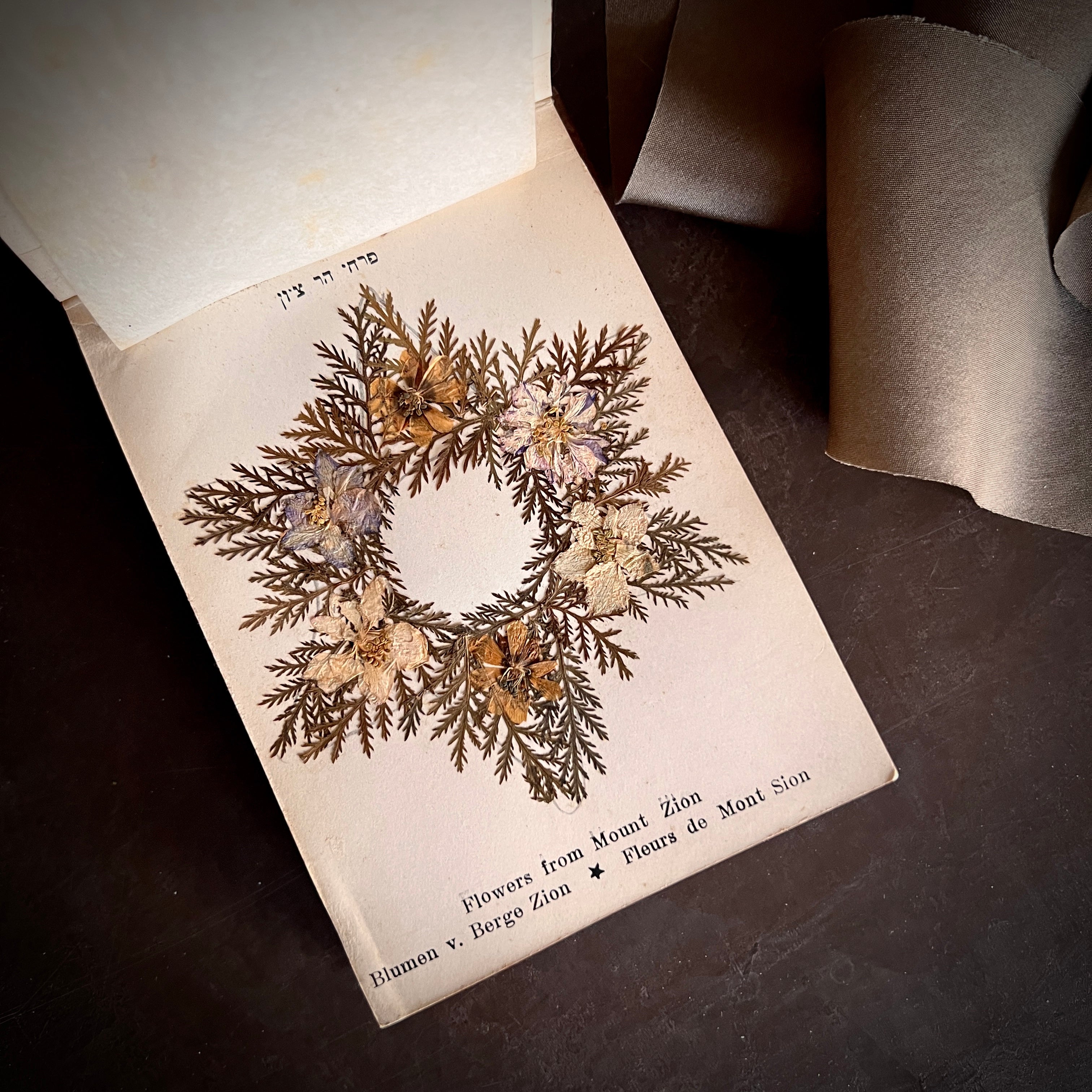 Flowers of the Holy Land/ Jerusalem - Jerusalem Souvenir Album