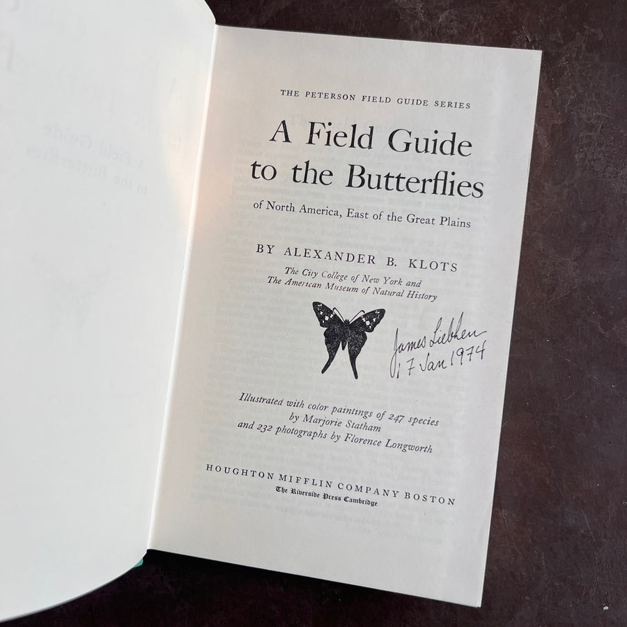A Field Guide to the Butterlies of North America, east of the Great Plains(1951)
