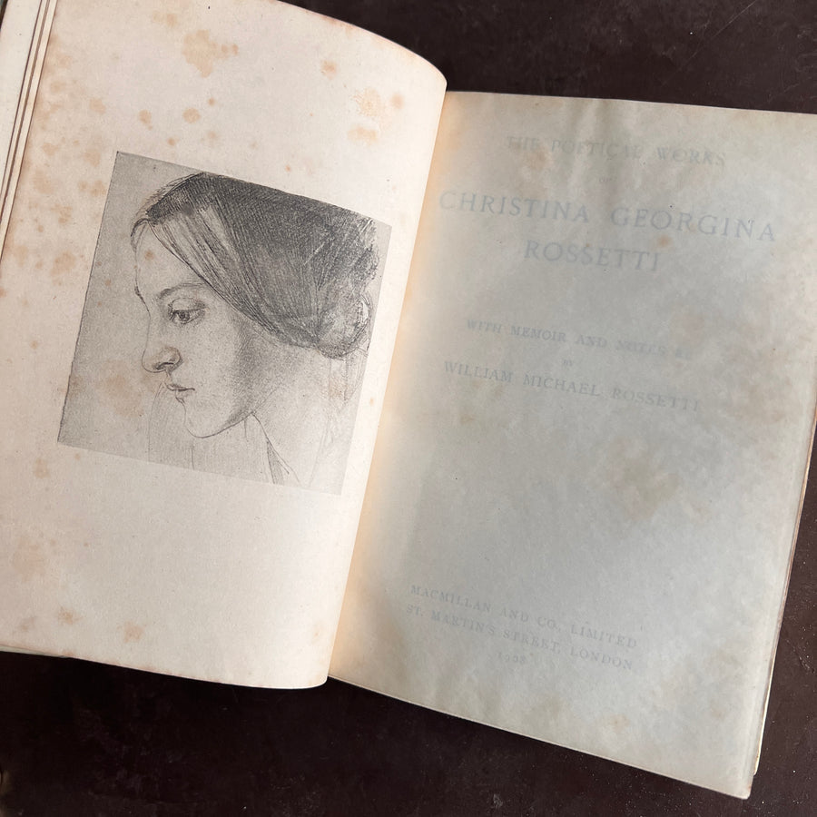 1908 - The Poetical Works of Christina Georgina Rossetti