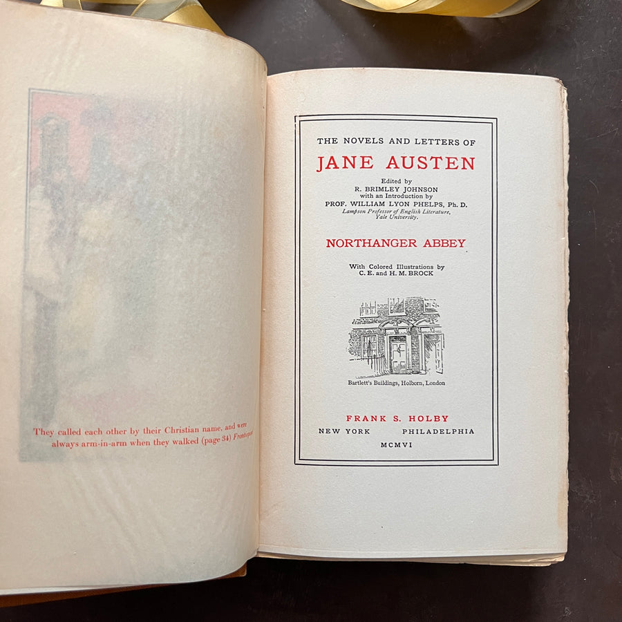 1906 - Northanger Abbey; Stoneleigh Edition, Limited Edition