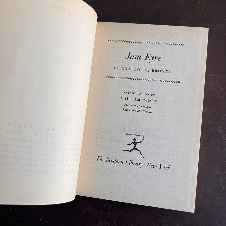 Jane Eyre by Charlotte Bronte (1950), The Modern Library