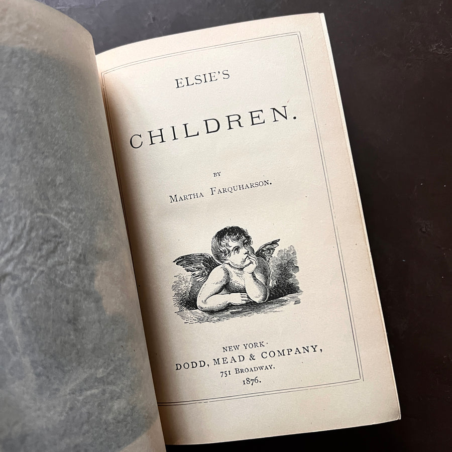 1877, 1876 - Elsie’s Children & Elsie’s Widowhood