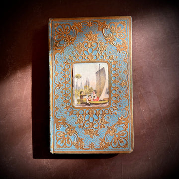 Le Petit Matelot by Césarie Farrenc (1858) – French Cartonnage Romantique Binding by Mame et Cie, Tours
