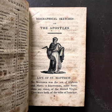 1820 - Biographical Sketches of the Apostles, and the Most Remarkable Characters Mentioned in the New Testament