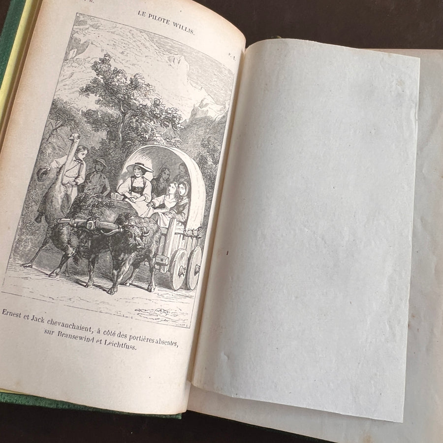 Le Pilote Willis by Adrien Paul | 1865 Complete 2-Volume Set | Illustrated