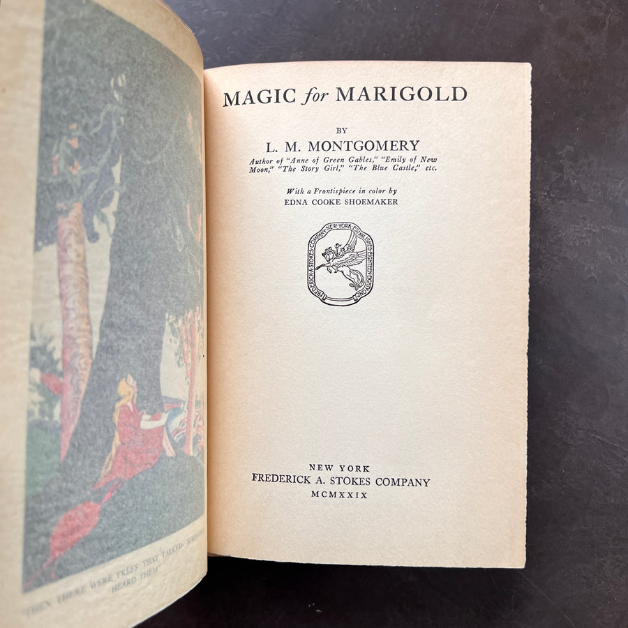 1929 - Magic for Marigold, First Edition