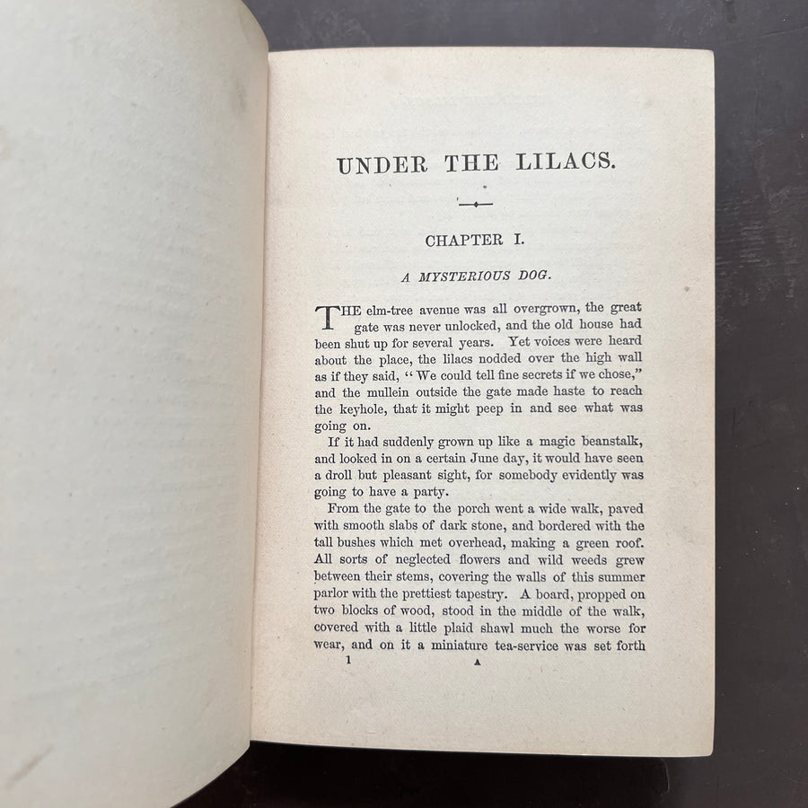 1883 - Louisa M. Alcott’s - Under The Lilacs
