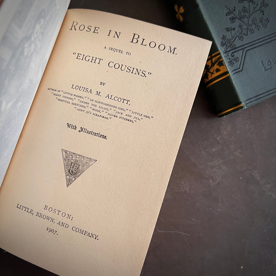 Louisa M. Alcott Novels in Teal — Each Sold Individually