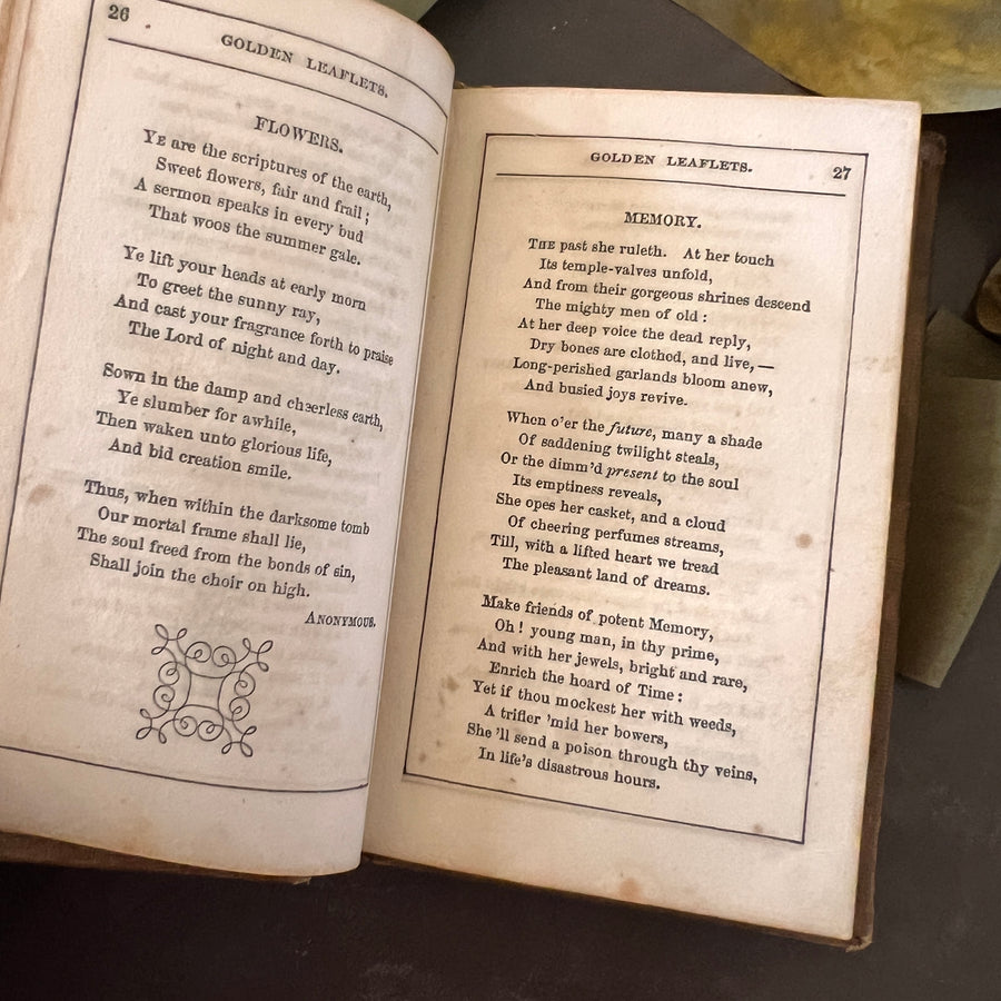 Victorian Miniature Books – 19th-Century Gilt Gift Volumes of Poetry & Sentiment (1840s)