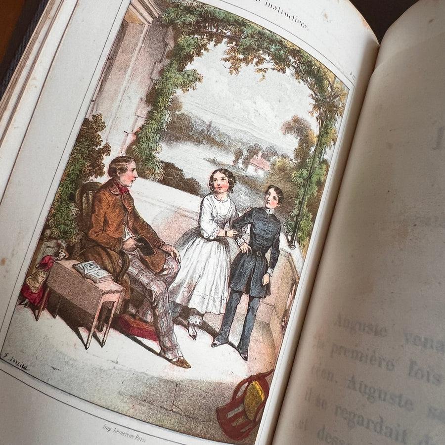 Histoires Instructives pour les Enfants | 1852 | Hand-colored Illustrations