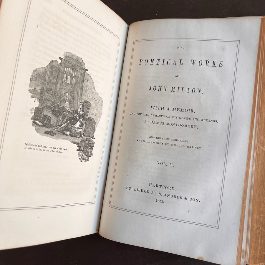 1853 - The Poetical Works of John Milton