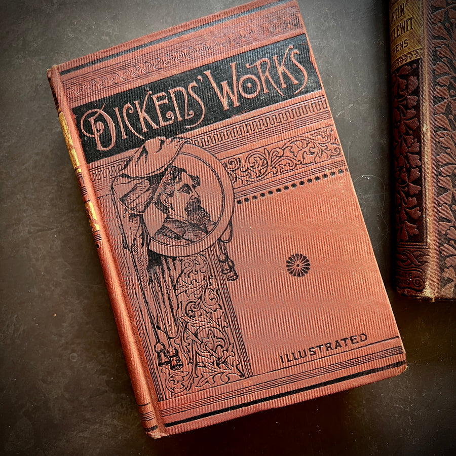 Dickens’ Antique Book Decor