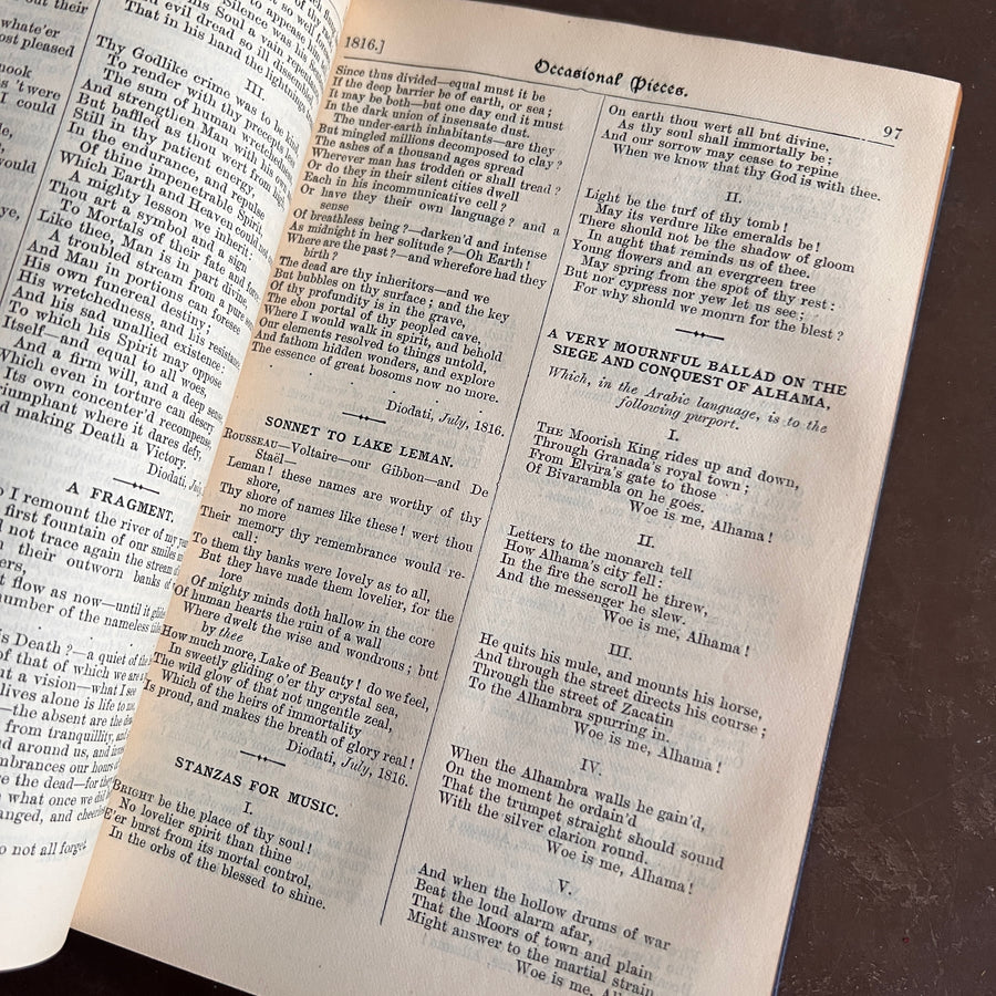 The Poetical Works of Lord Byron