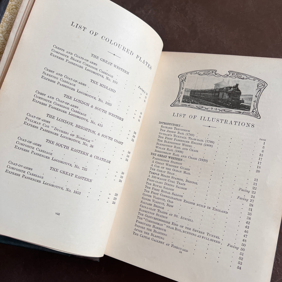 Our Home Railways: How They Began and How They Are Worked – 1910 First Edition, Illustrated by W.J. Stokoe (2 Volumes