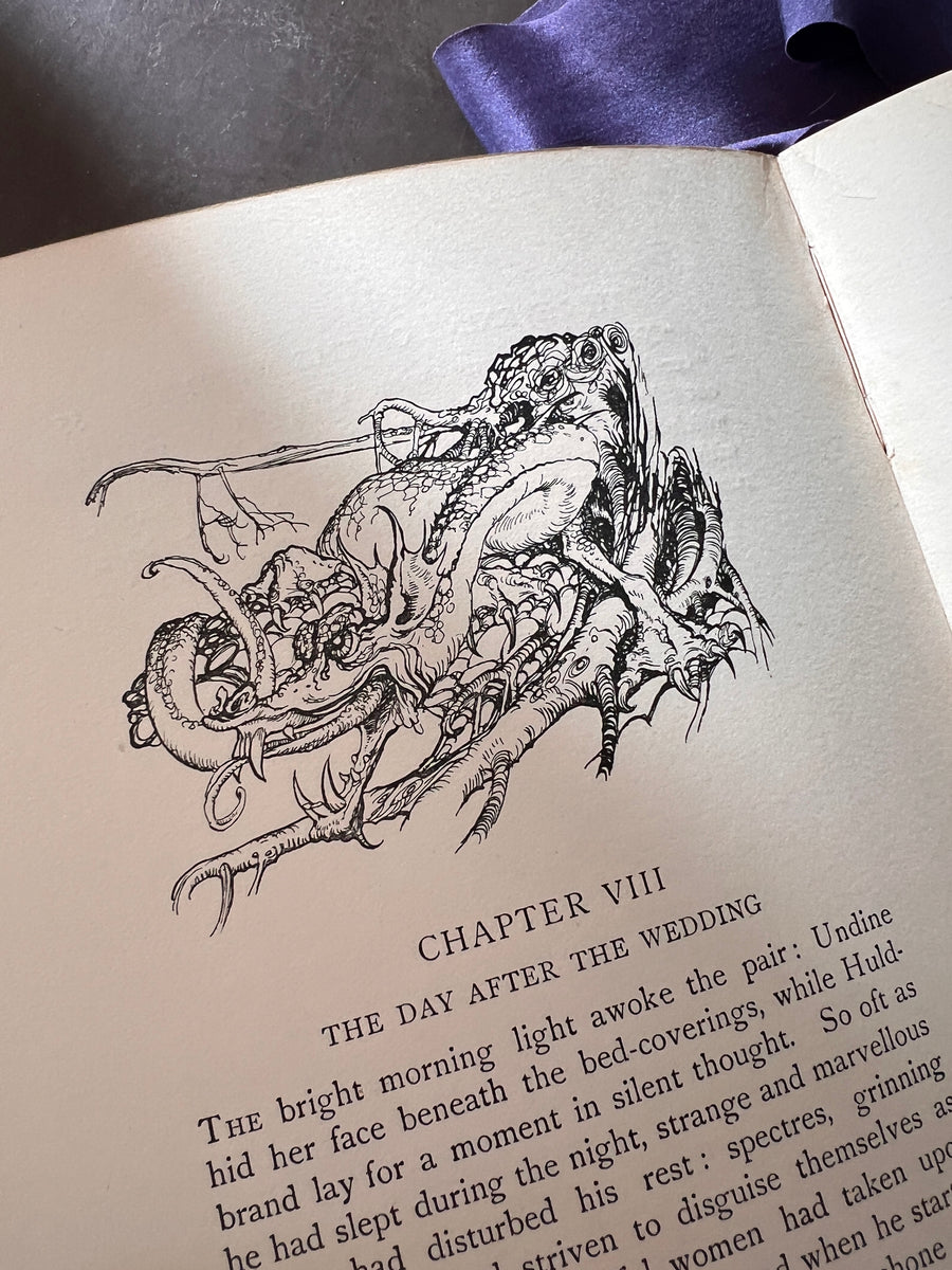 Undine by de la Motte Fouque | 1909 1st Edition | Illustrated by Arthur Rackham