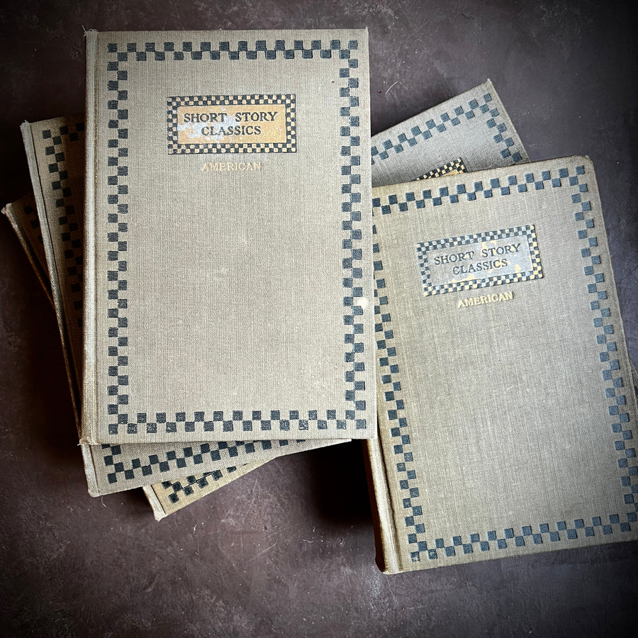 1905 - Short Story Classics Set/ Antique Neutral-Colored Set