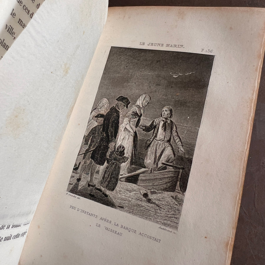 Le Jeune Marin ou L’Éducation Maternelle by Mme Claire Guermante | 1852 | Illustrated