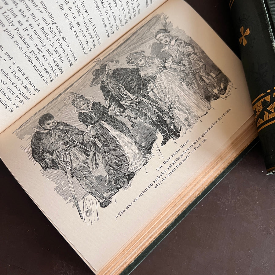 Louisa M. Alcott Novels in Teal — Each Sold Individually