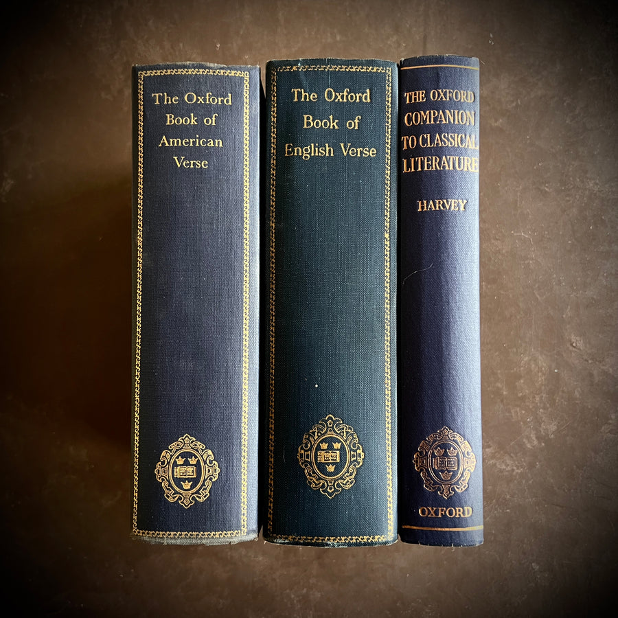 The Oxfords Classics — Verse & Literature | Choose Your Title