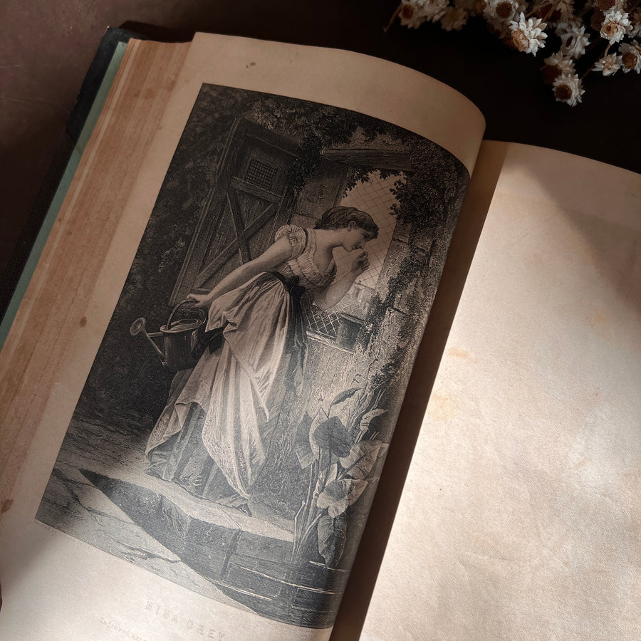 Peterson’s Magazine July–December 1874 | Victorian Women’s Fashion, Needlework & Music | Bound Volume