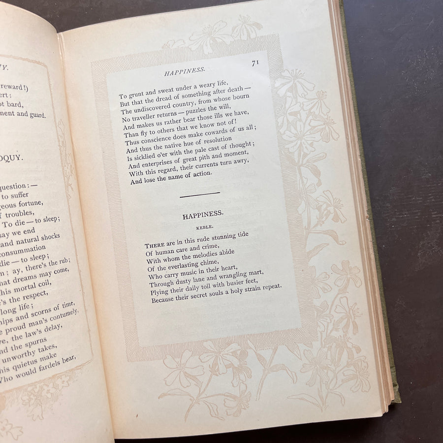 1894 - Favorite Poems; Selected From English and American Authors