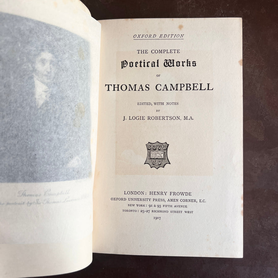 1907 - The Complete Poetical Works of Thomas Goldsmith