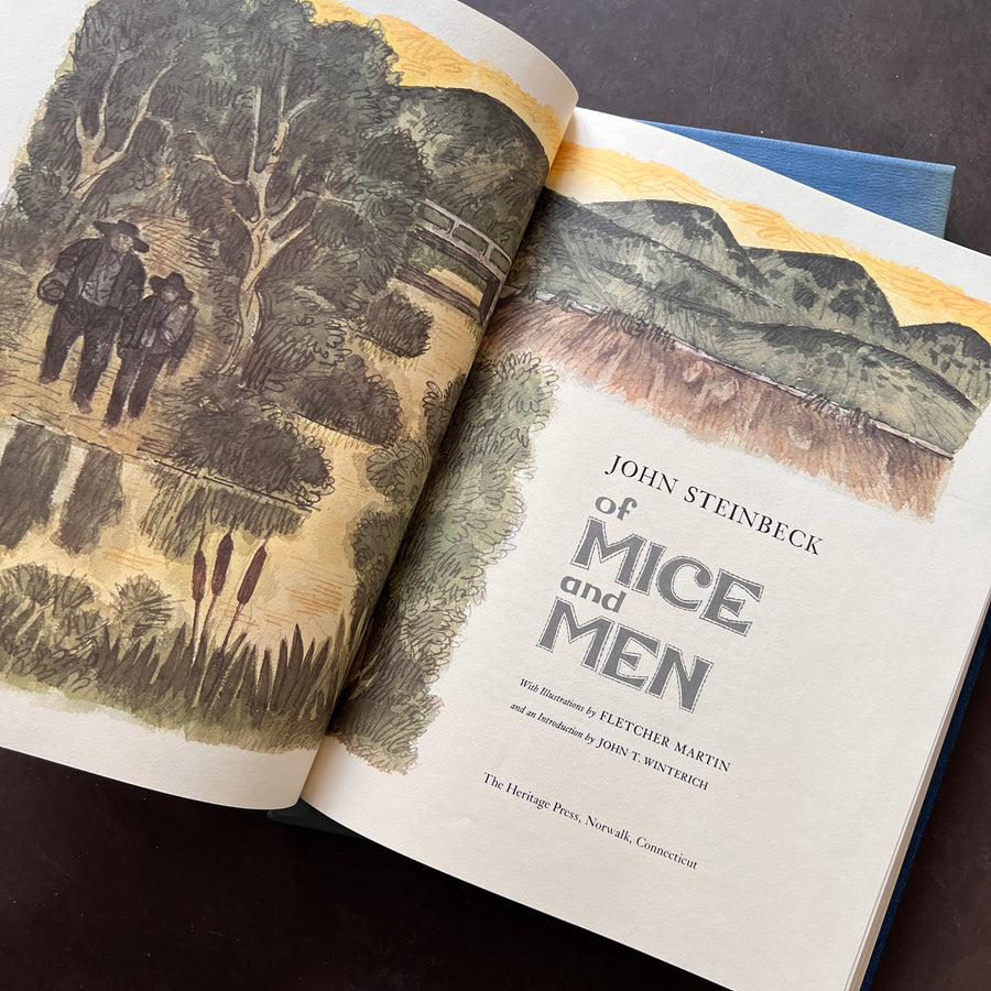 1970 - Of Mice and Men (The Heritage Press)
