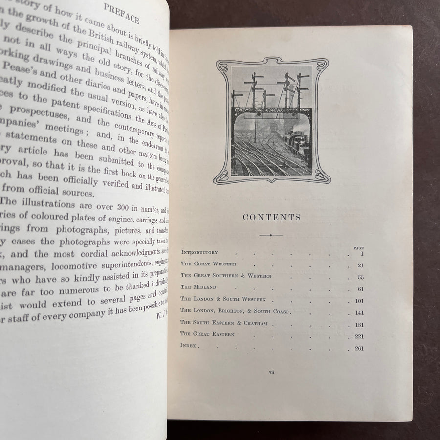Our Home Railways: How They Began and How They Are Worked – 1910 First Edition, Illustrated by W.J. Stokoe (2 Volumes