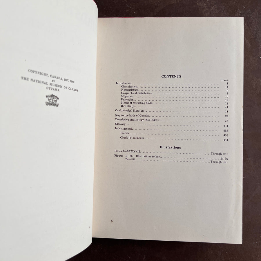 Birds of Canada by P.A. Taverner (1949 Revised Edition)