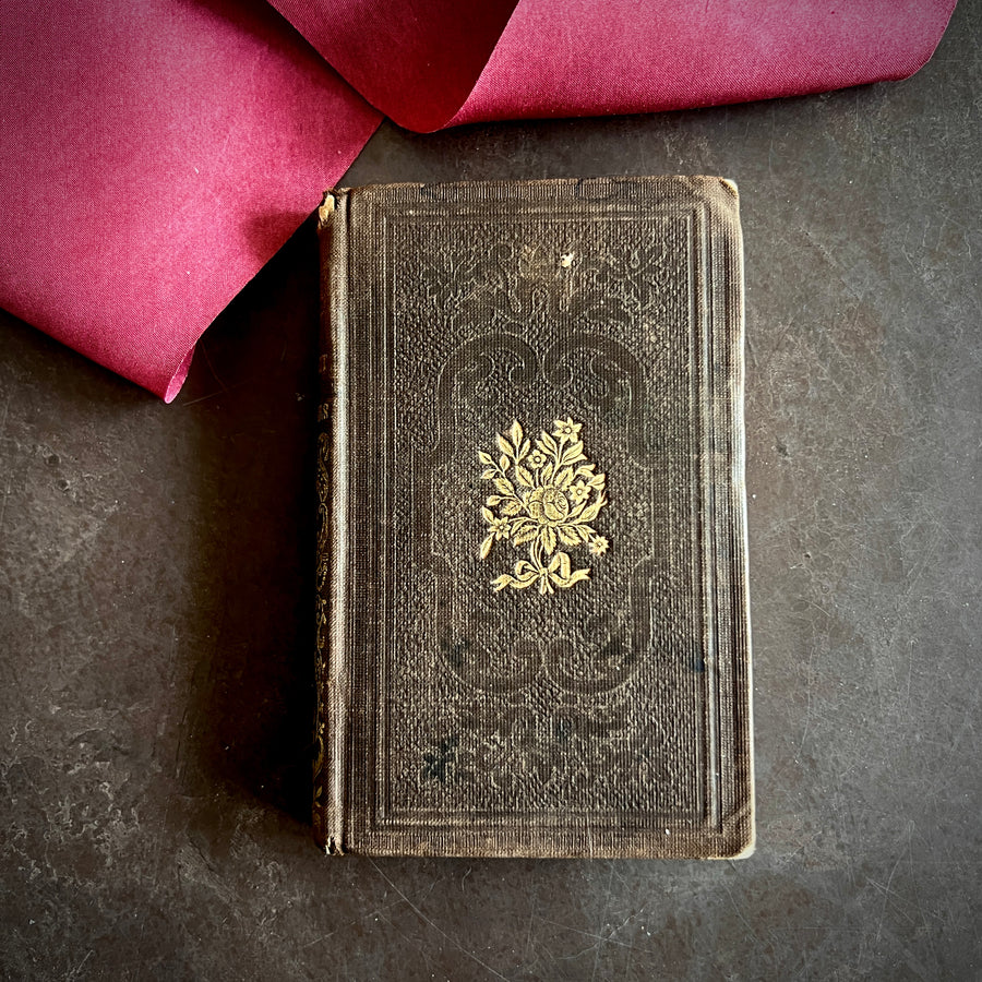 1846 - The Bouquet: Containing The Poetry and Language of Flowers (miniature book)