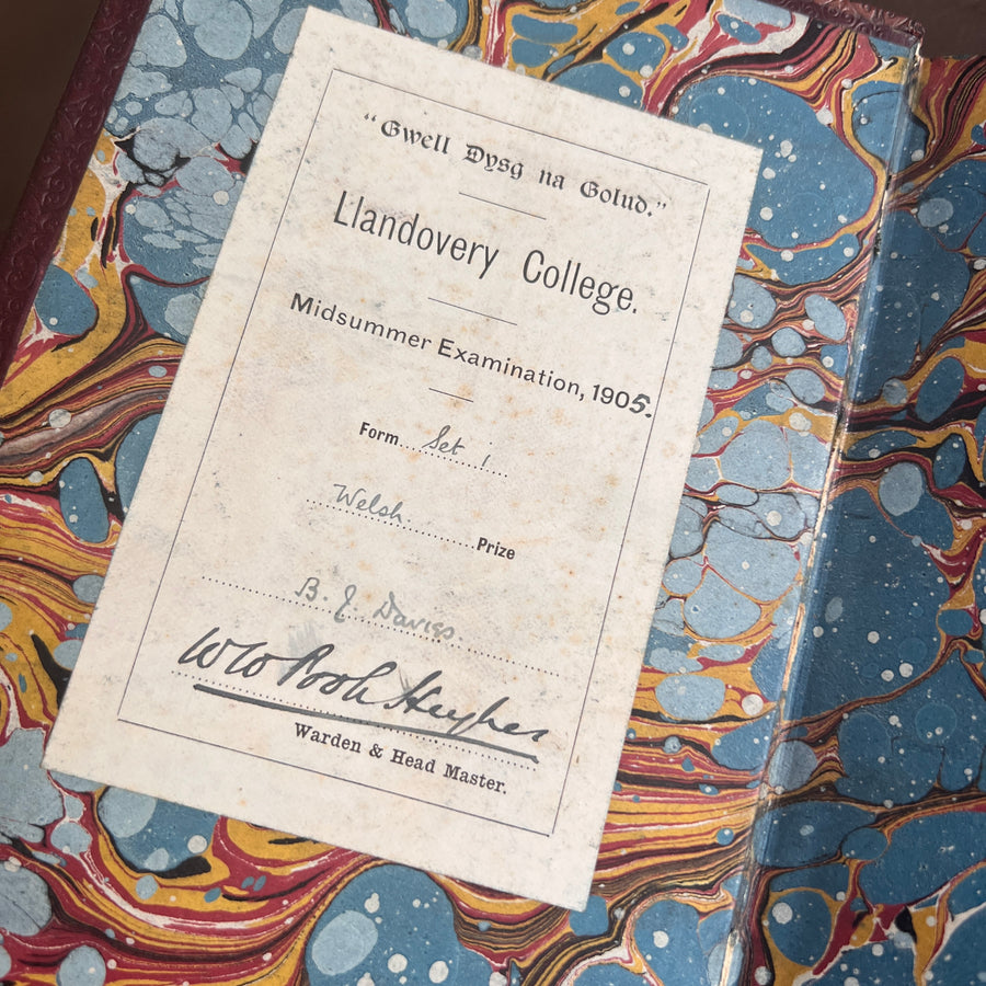 English Men of Letters: Swift, Fielding, and Sterne (1889) — Fine Binding, Full Leather, Gilt Armorial, Marbled Edges London: Macmillan and Co. | 1889.